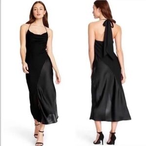 Cushnie for Target Black Halter Dress